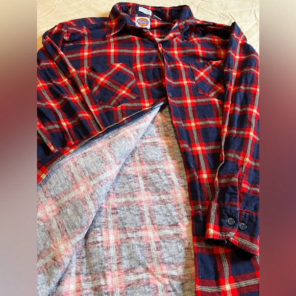 Vintage Deadstock Dickies Flannel Button Down - Picture 4 of 4